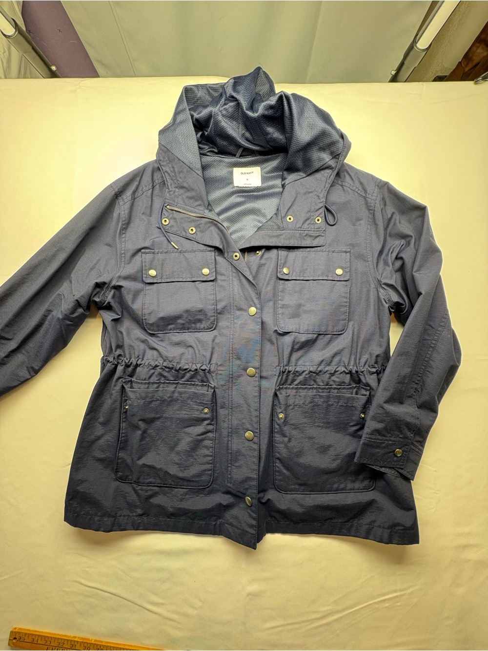 Old Navy Navy Utility Anorak Jacket